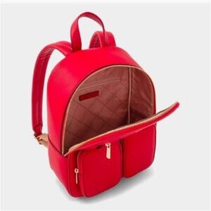 BNWT Michael Kors Leather Jet Set Red Medium Backpack